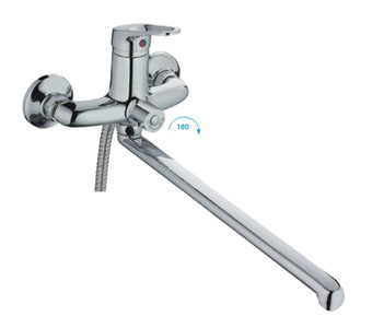 Унитаз подвесной безободковый WAVE ИГРА/PLAY с функцией биде, встроен смесит,сид. дюро,м/л,быстр(XL)