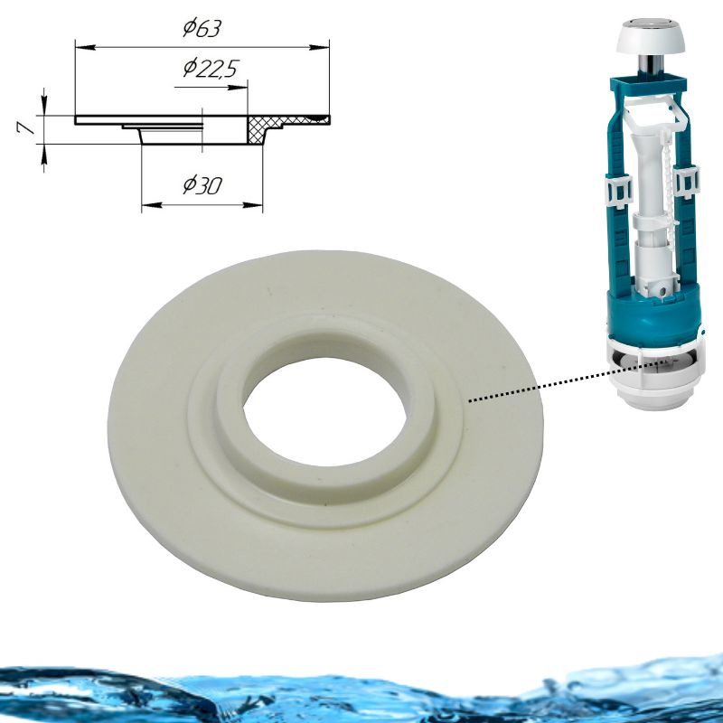 Колонка д/сливного бачка Инкоэр